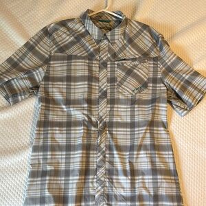 Yeti Gray and White Jersey Shirt Casual Fit